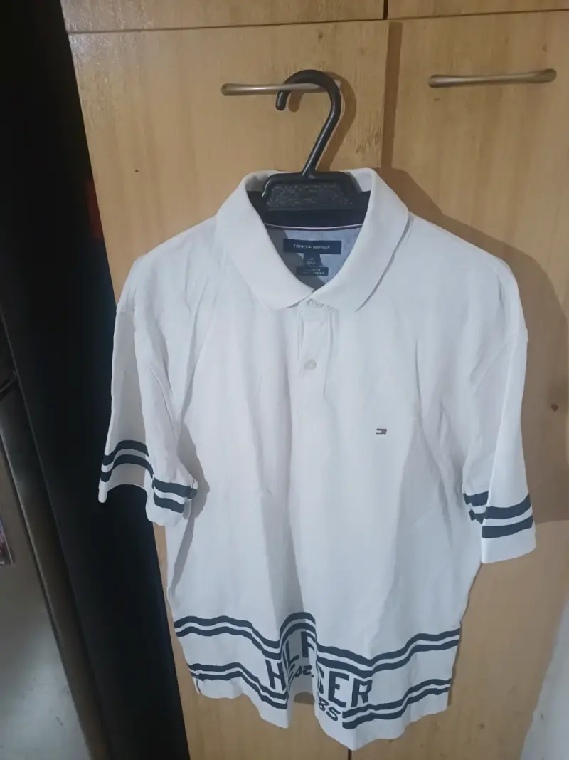 Polera polo blanca Tommy Hilfiger - 3