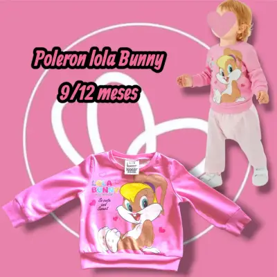 Polerón Lola Bunny 9/12 meses - miniatura 1
