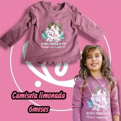 Camiseta infantil Limonada 6 meses - miniatura 1