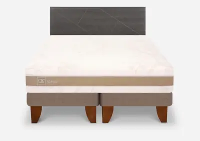 Colchón premium y cama Vic 2 plazas - miniatura 2