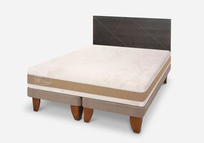 Colchón premium y cama Vic 2 plazas - 3