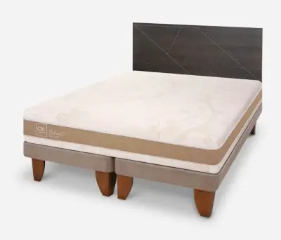 Colchón premium y cama Vic 2 plazas - miniatura 5