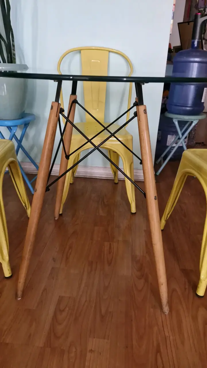 Juego de comedor +4 sillas - 3