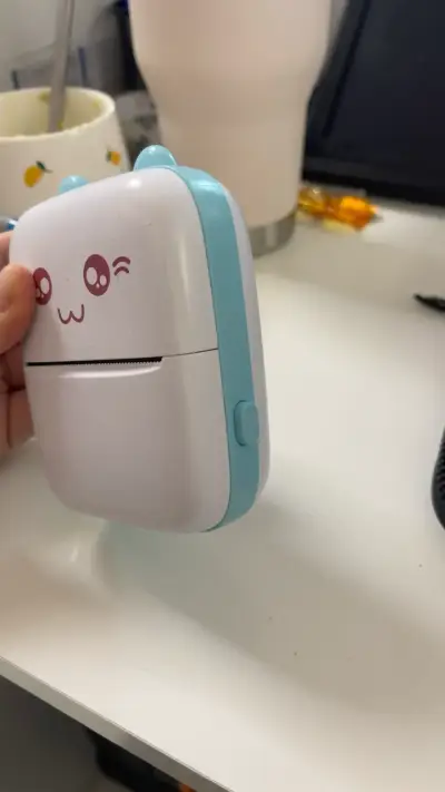 Impresora térmica portátil kawaii - miniatura 4