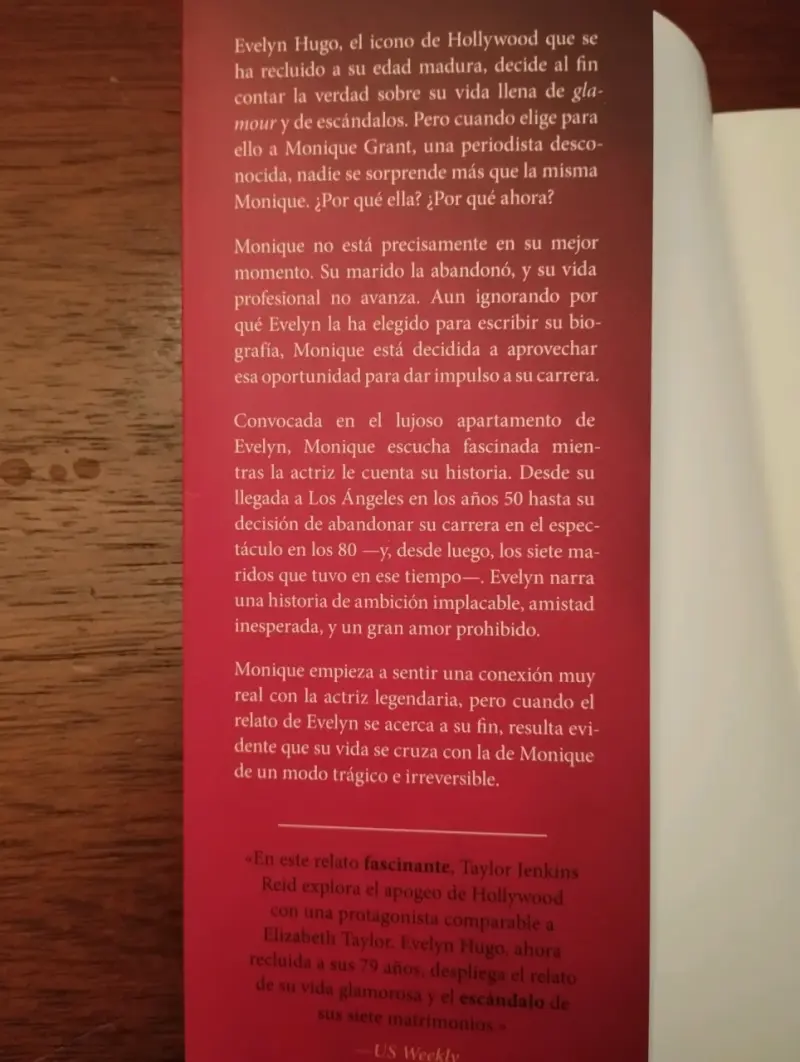Libro Los Siete Maridos de Evelyn Hugo - 2