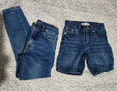 Jeans azules denim para niño - miniatura 2