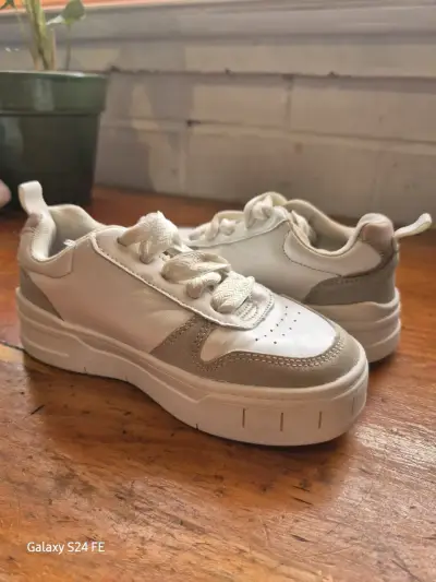 Zapatillas blancas unisex - miniatura 1