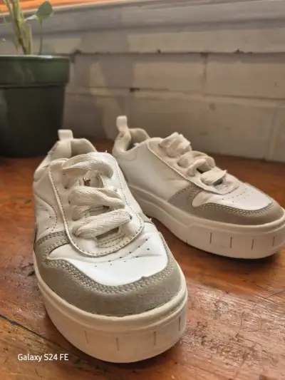 Zapatillas blancas unisex - miniatura 4