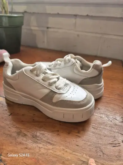 Zapatillas blancas unisex - miniatura 5