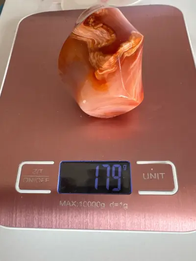 Piedra llama de ágata roja - miniatura 6