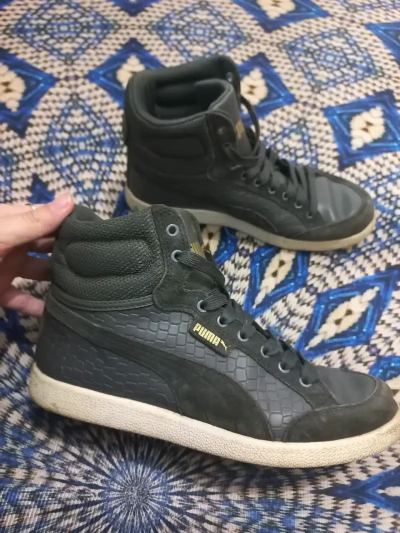 Zapatillas negras Puma - 2