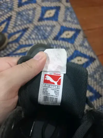 Zapatillas negras Puma - miniatura 5