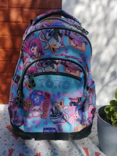 Mochila Totto estampado anime - miniatura 1