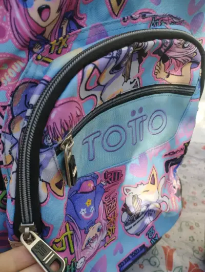 Mochila Totto estampado anime - miniatura 4