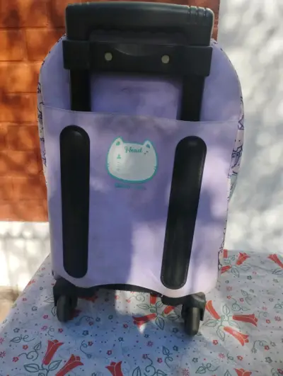 Mochila infantil estampado gato - miniatura 3