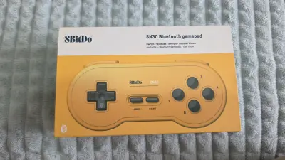 Control  8BitDo SN30 yellow edition. - miniatura 5