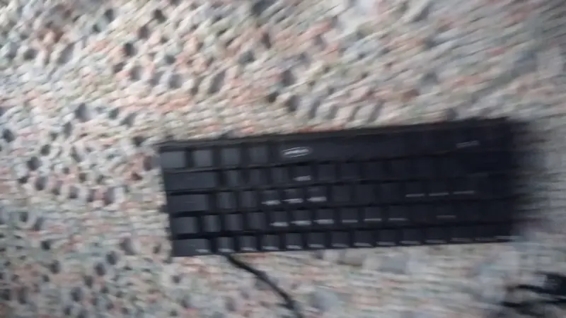 Teclado de membrana compacto negro - 2