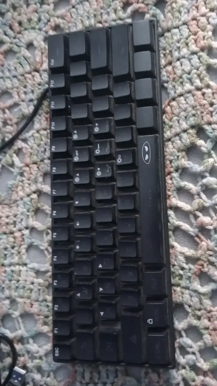 Teclado de membrana compacto negro - 3
