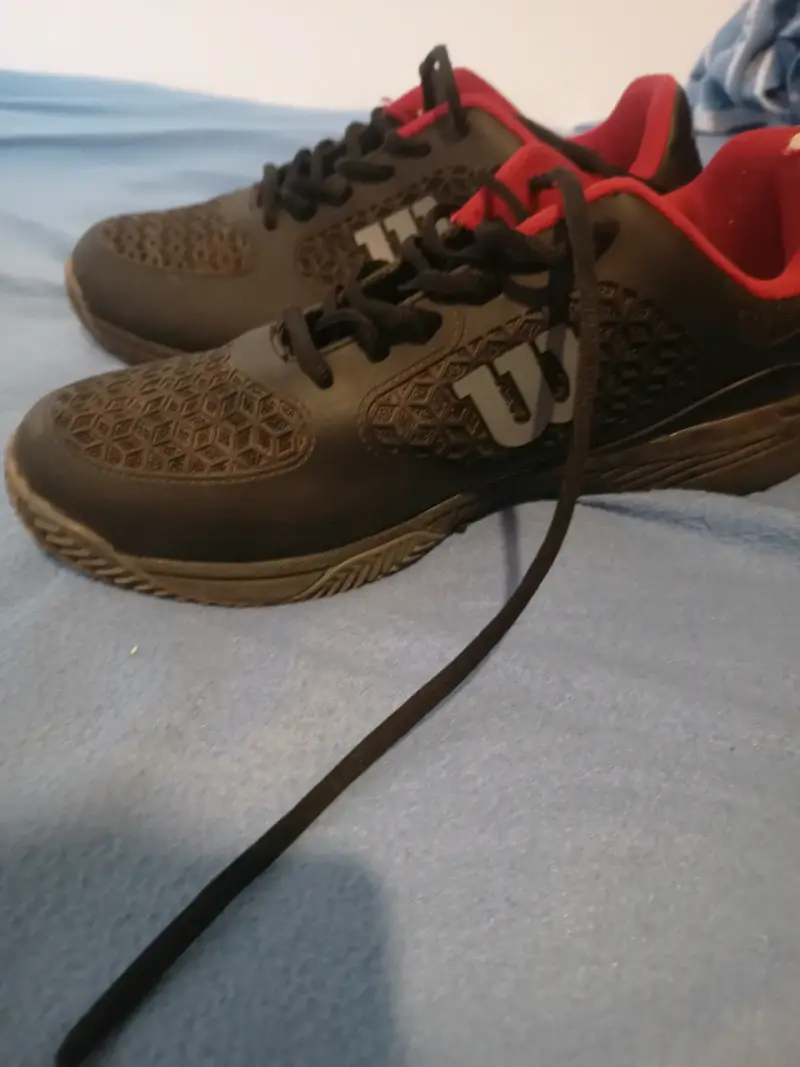Zapatillas deportivas negras Wilson tennis - 4