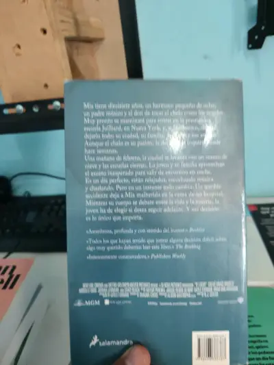 Libro 'Si decido quedarme' Gayle Forman - miniatura 2