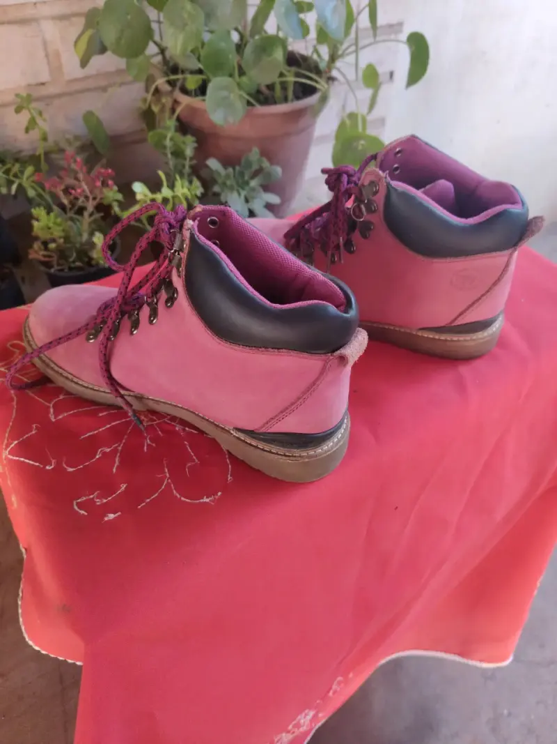 Botas de senderismo rosas - 3