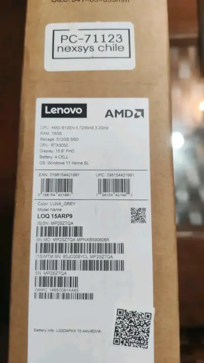 Notebook Lenovo LOQ 15.6 pulgadas - miniatura 6