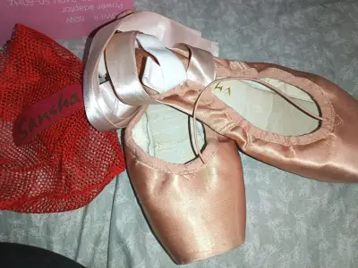 Zapatillas de punta sansha Etude talla 7 - miniatura 1