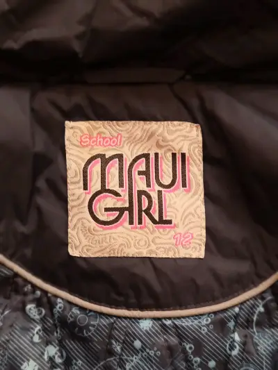 Parka azul marino con capucha - miniatura 3