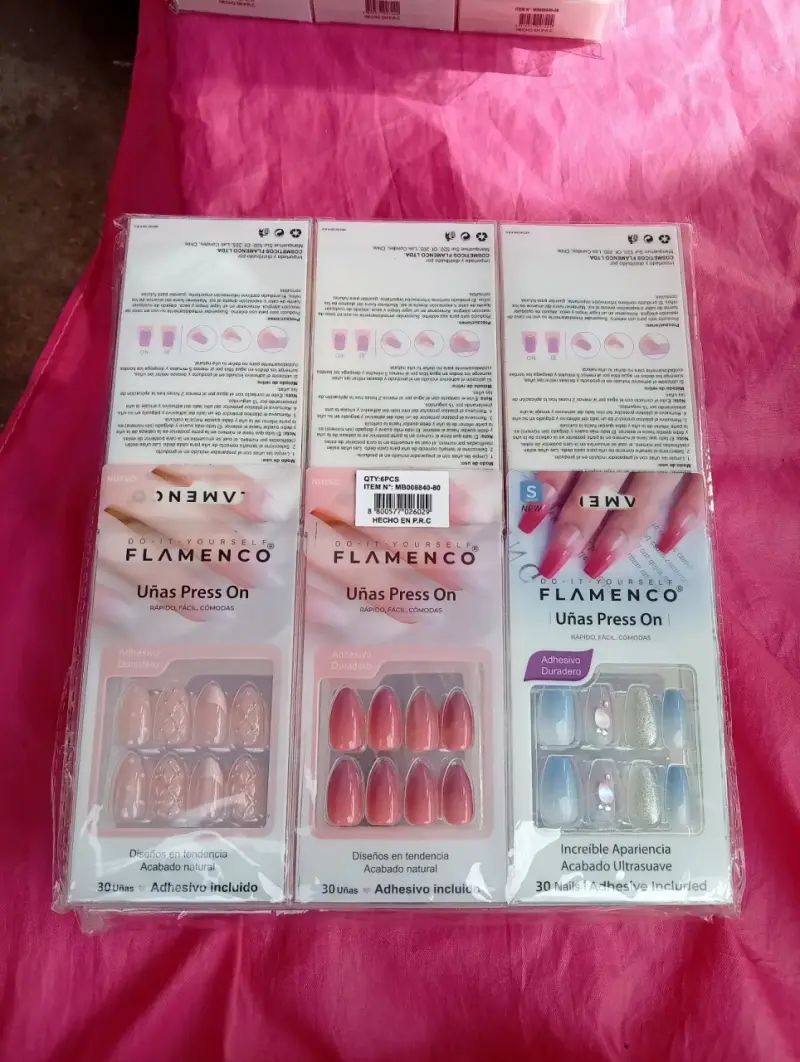Set de uñas postizas variadas - 6