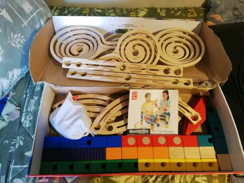 Juego de canicas Hape The Challenger - 2