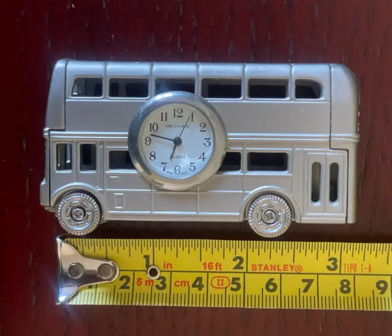 Reloj de Miniatura Le Temps, cuarzo metal - 3