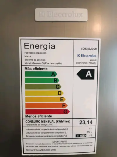 Freezer Electrolux vertical - miniatura 3