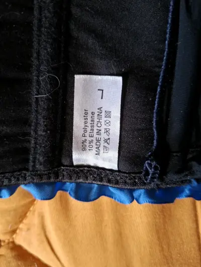 Corset azul con encaje - miniatura 3