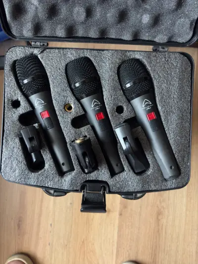 Pack de microfonos Wharfedale + tarjeta de sonido - miniatura 2