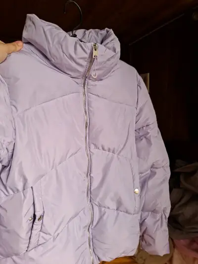 Chaqueta acolchada lila - miniatura 2