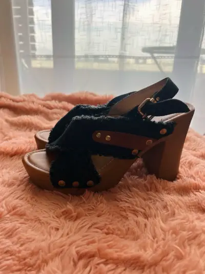 Sandalias plataforma negras - miniatura 2