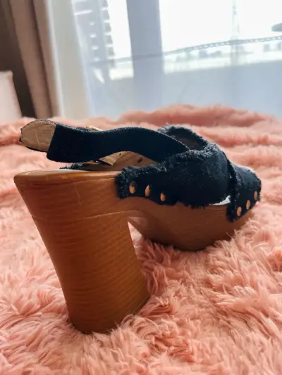 Sandalias plataforma negras - miniatura 4
