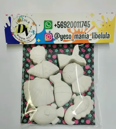 Figuras de yeso marinas - miniatura 1