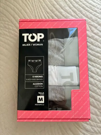 Pack 5 calzones Top mujer algodón - miniatura 5