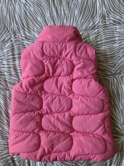 Parka rosado sin mangas - miniatura 2