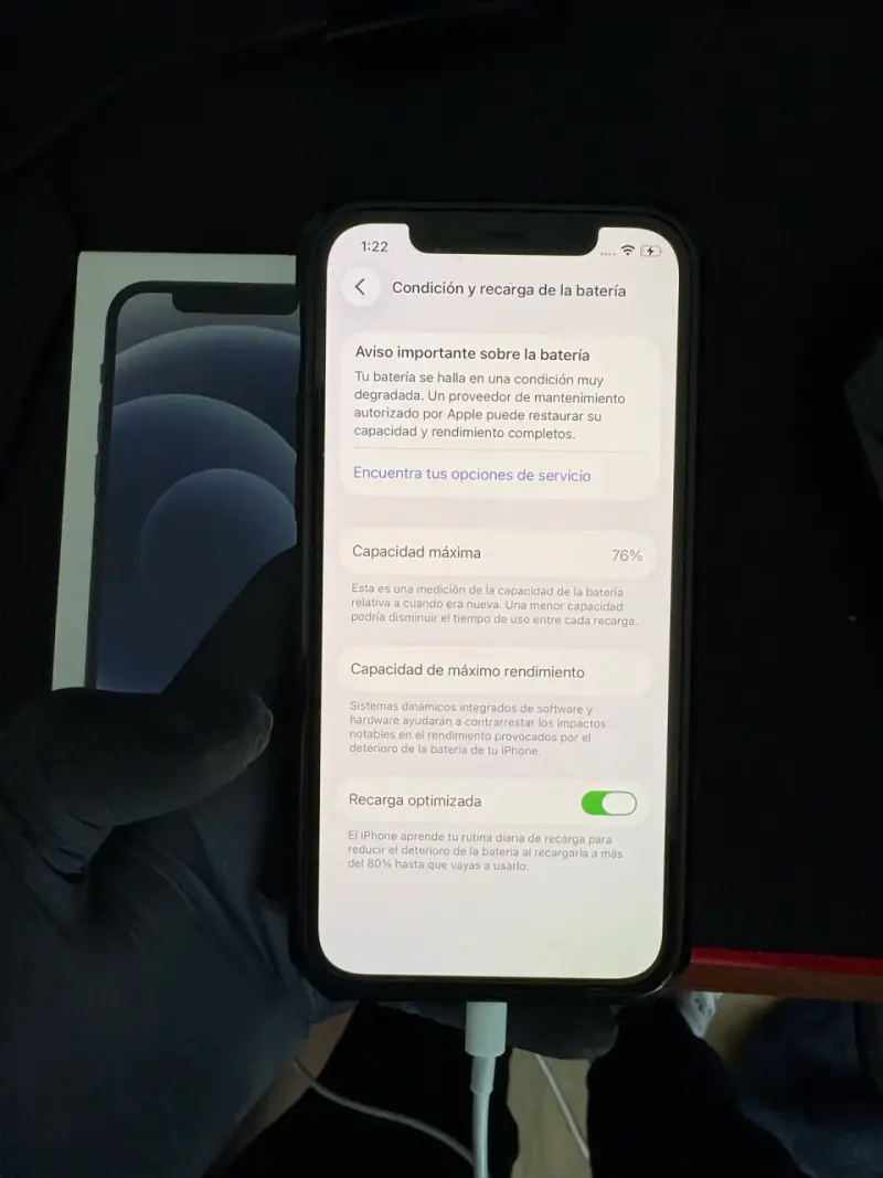 iPhone 12 de 128gb color negro media noche - 2