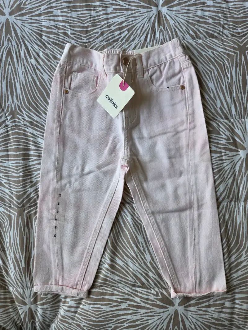 Pantalones rosados para niñas - 2