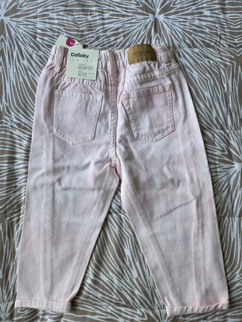 Pantalones rosados para niñas - 3