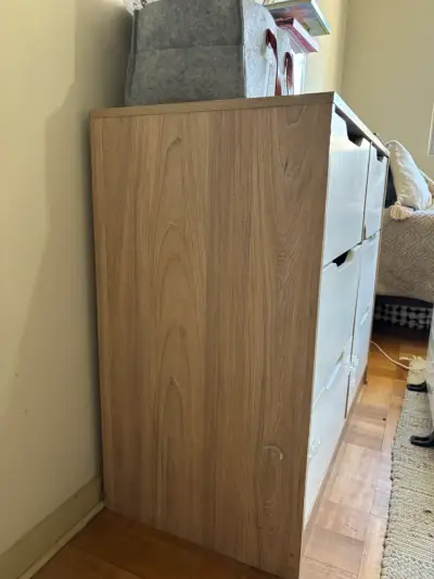 Cajonera de madera blanca - miniatura 2