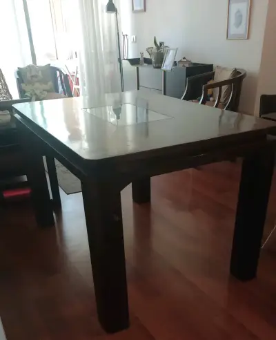 Mesa de Caoba Elegante - miniatura 3