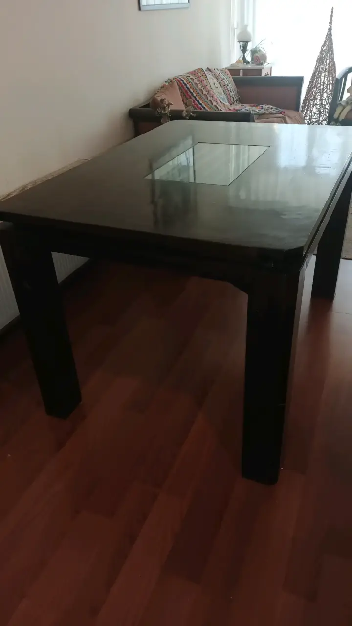 Mesa de Caoba Elegante - 4