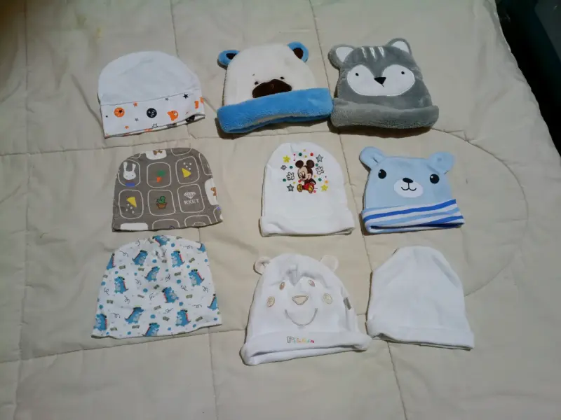 Set de gorros para bebé