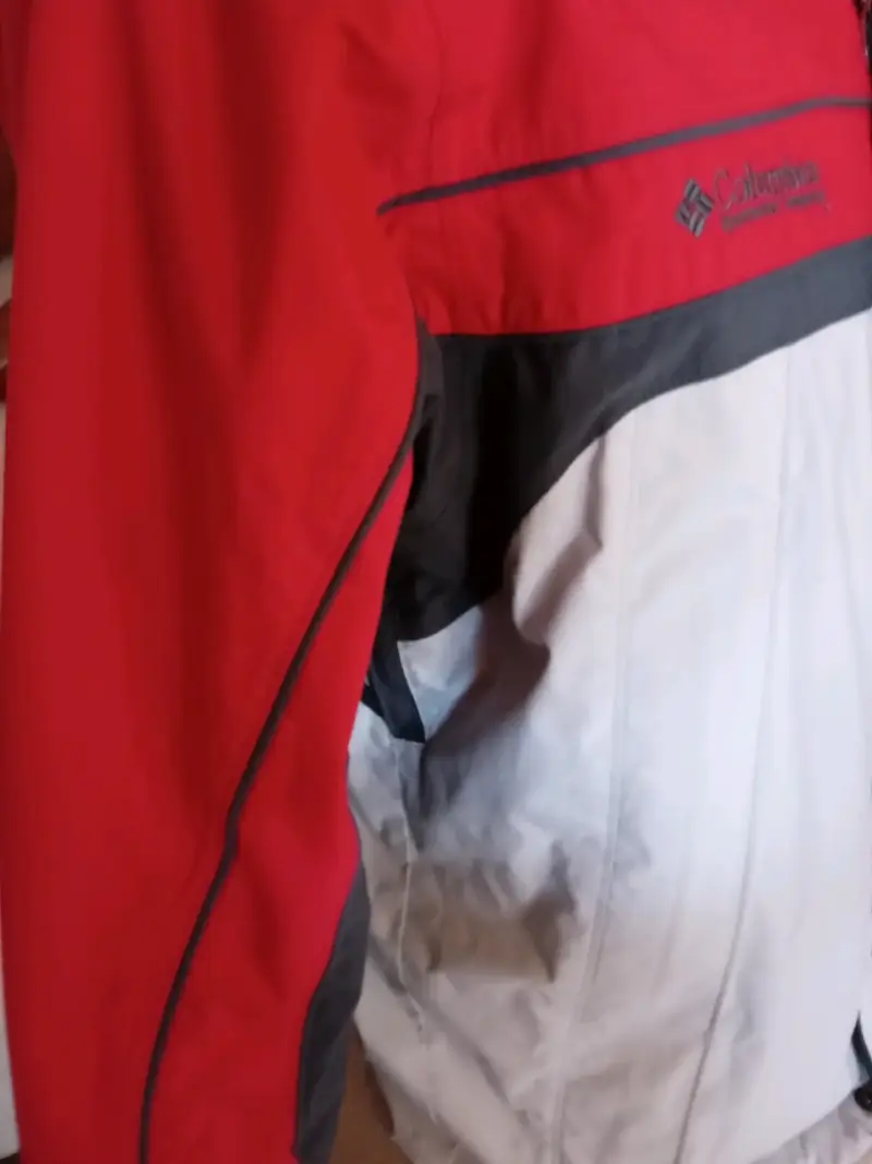 Chaqueta Columbia roja y blanca - 3