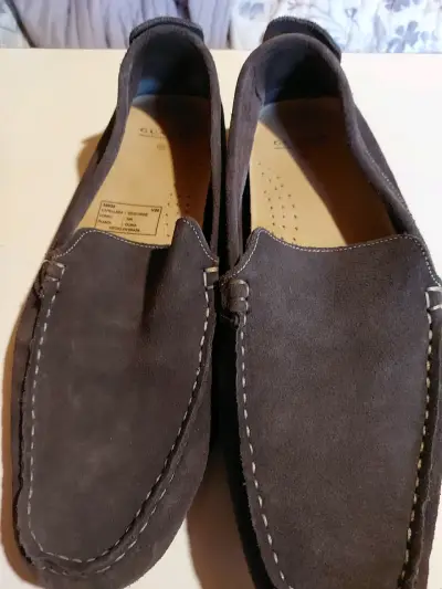 Mocasines de cuero café Guante - miniatura 2