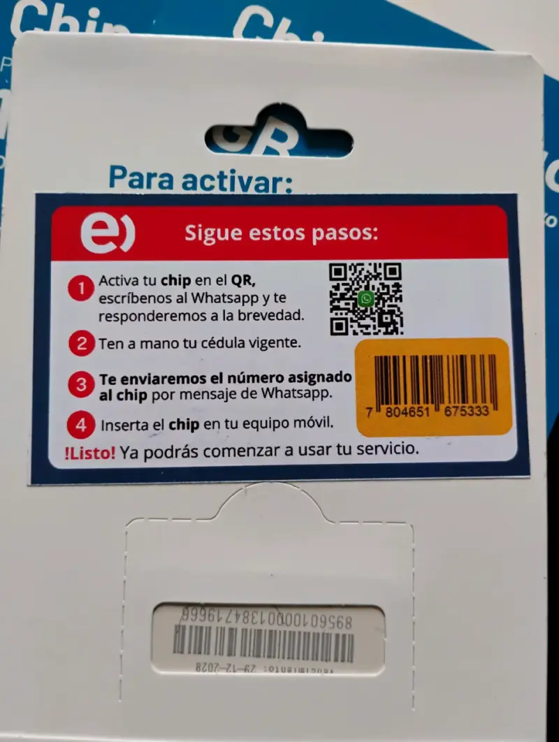 Chip prepago Entel - envío rápido a su domicilio - 3